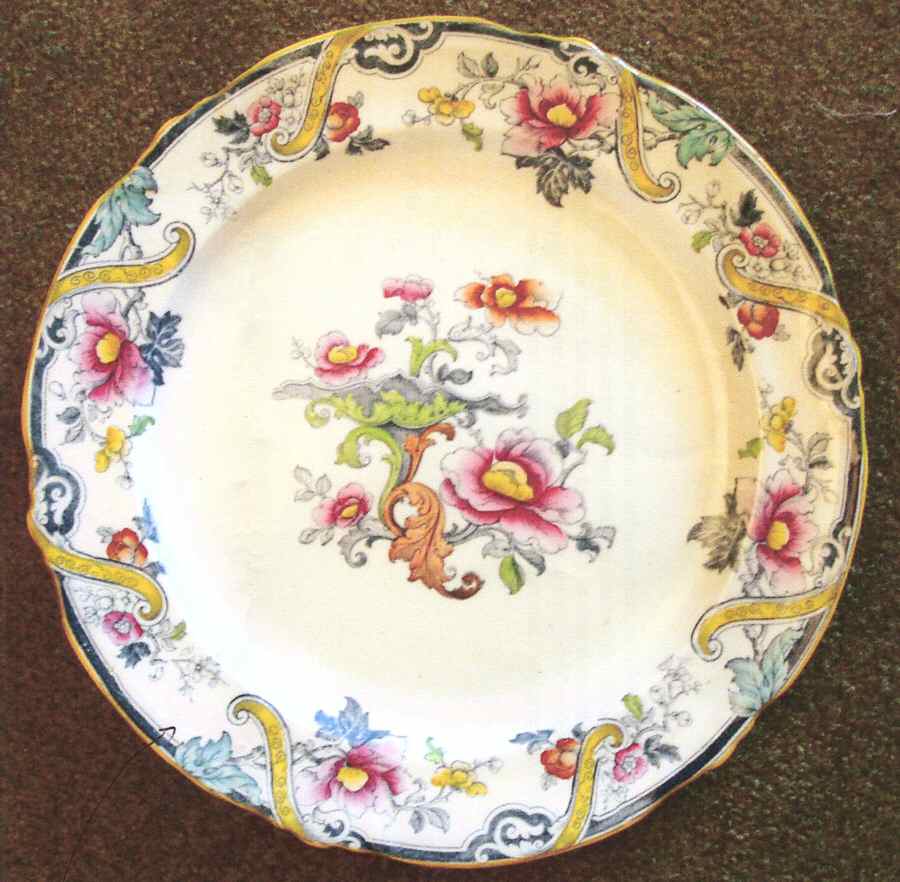 ROC183 12" Chop Plate (Round Platter) by Royal Cauldon-1