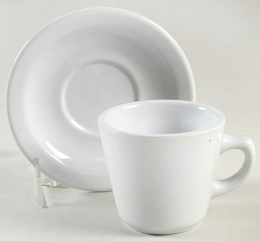 RGO16 Flat Cup & Saucer Set by Rego-1