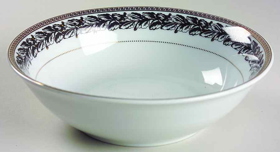 Margueterie 9" Round Vegetable Bowl by Rutherford (Italy)-1