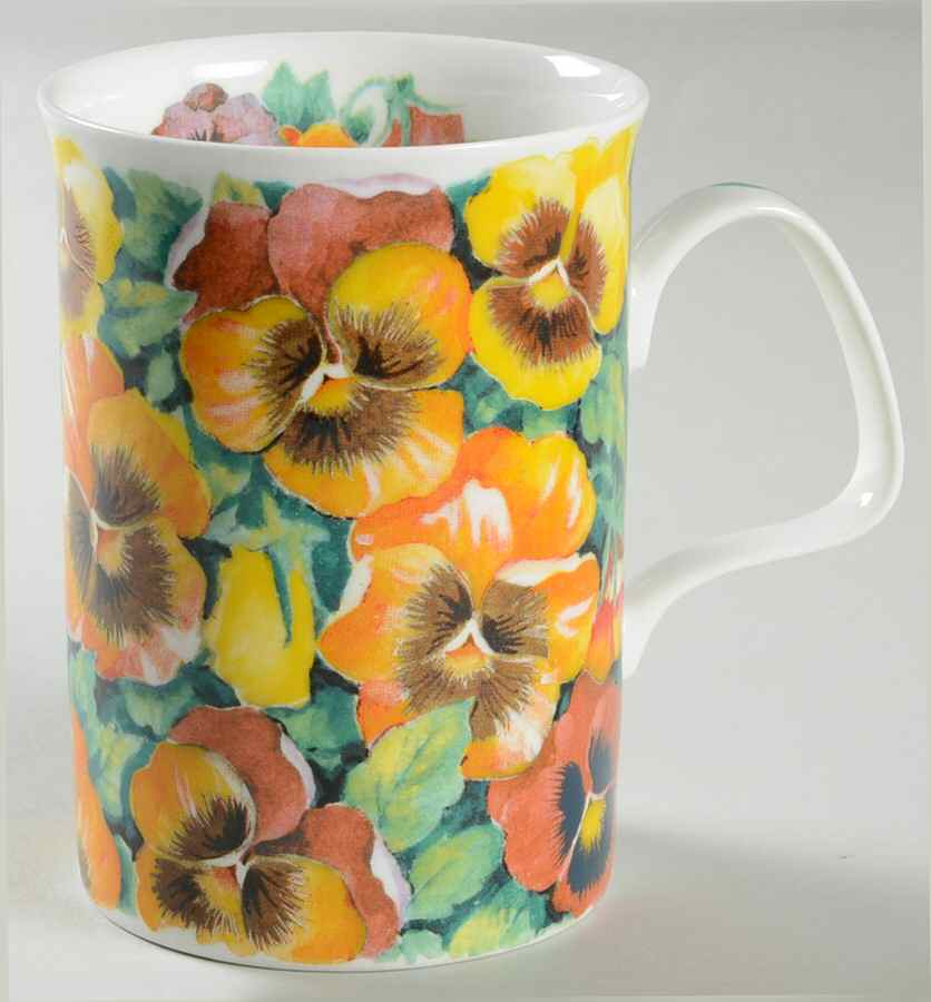 Pansy Mug by Roy Kirkham-1