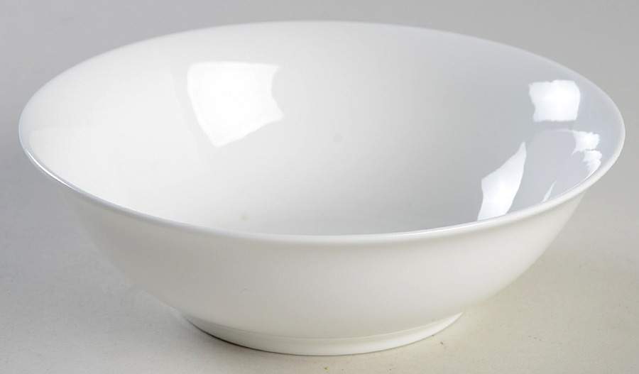 Classic White Coupe Coupe Cereal Bowl by Rhubarb-1