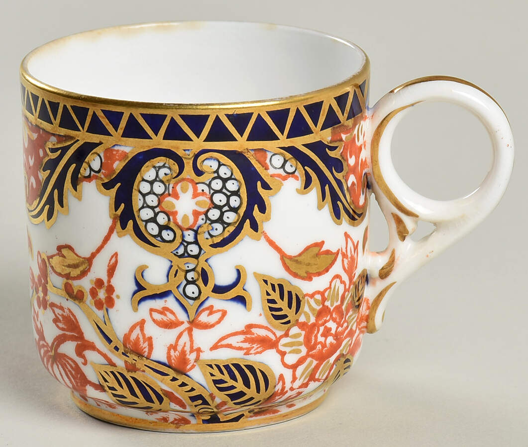 Kings (Older Backstamp) Flat Demitasse Cup by Royal Crown Derby-1