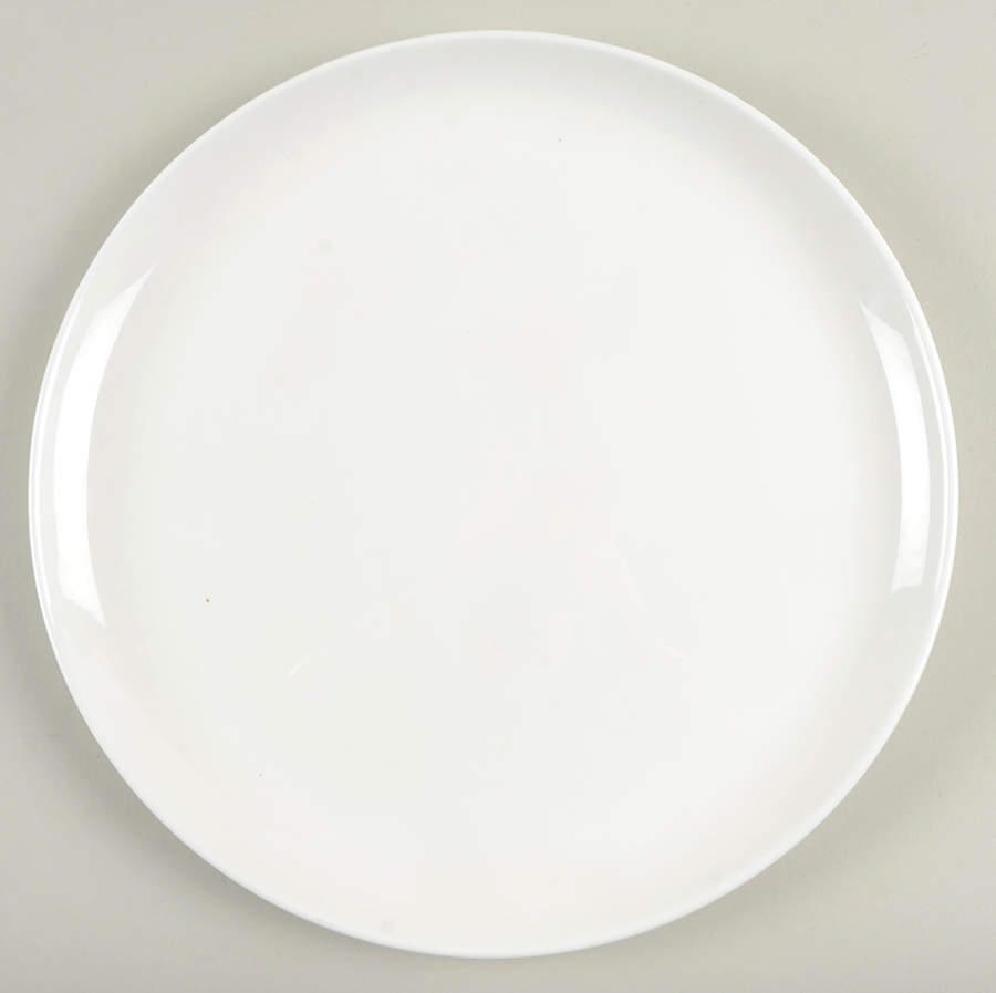 Pure Vanilla Large Dinner Plate by Red Vanilla-1