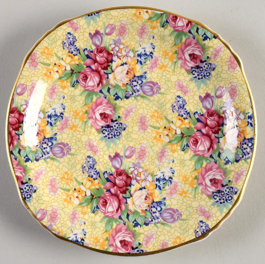 Welbeck (Bone, Circa 1995) Saucer by Royal Winton-1