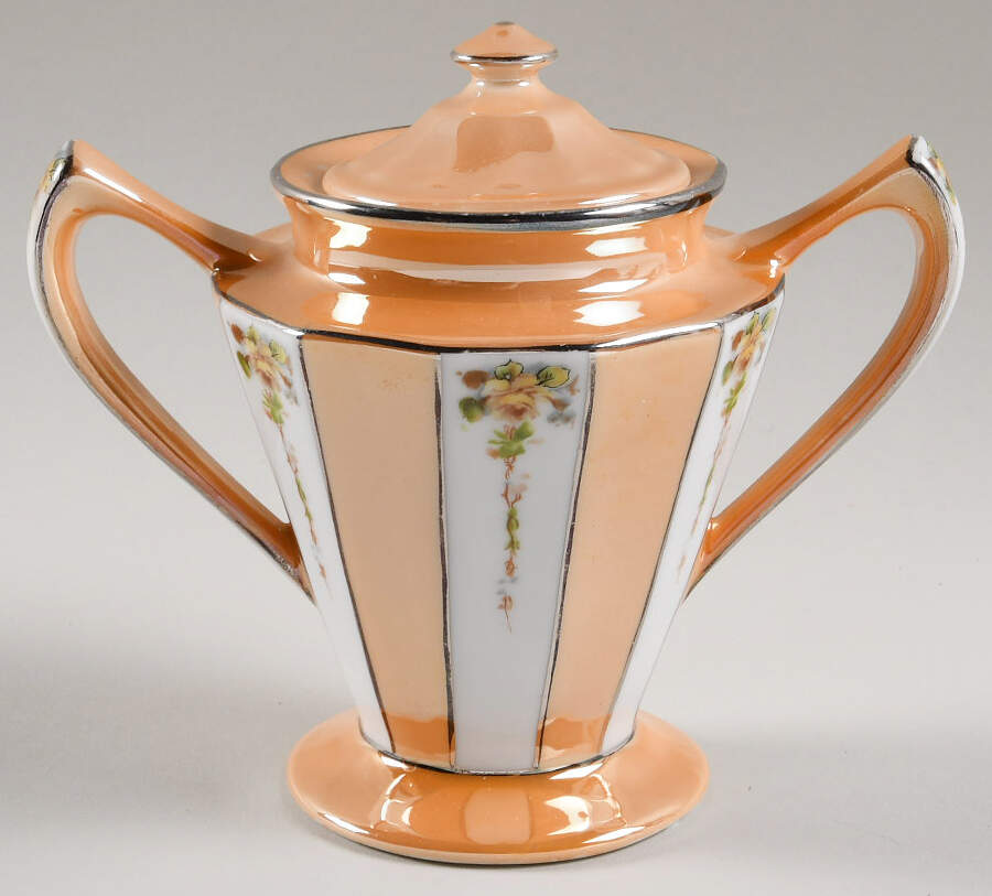 12627 Sugar Bowl & Lid by Royal Rochester-1