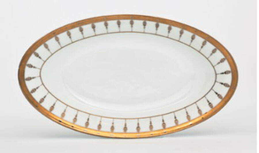 Grande Armee Relish/Gravy Underplate by Royal Limoges-1