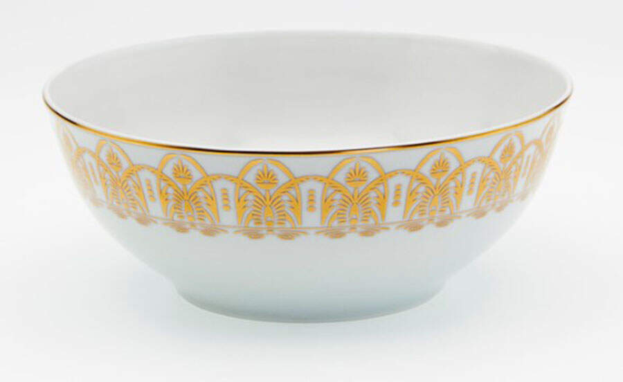 Oasis White 9" Salad Serving Bowl by Royal Limoges-1
