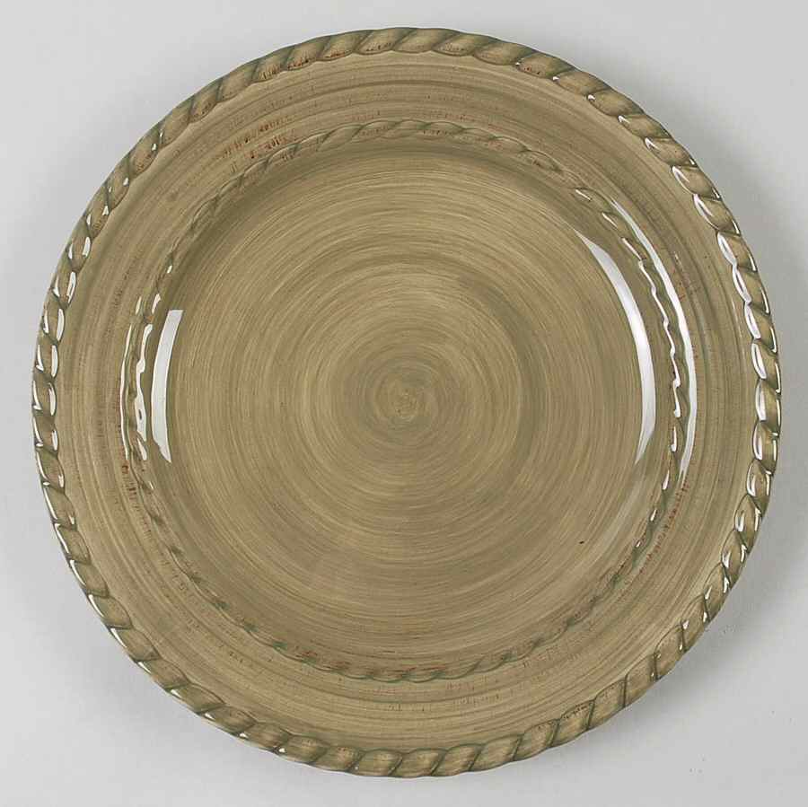 Bellini Sage Green Dinner Plate by Roscher & Co-1