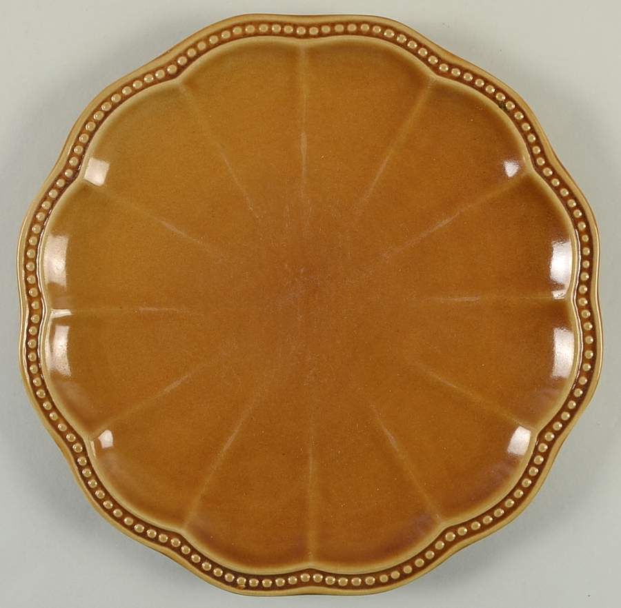Hobnail Honey Dinner Plate by Roscher & Co-1