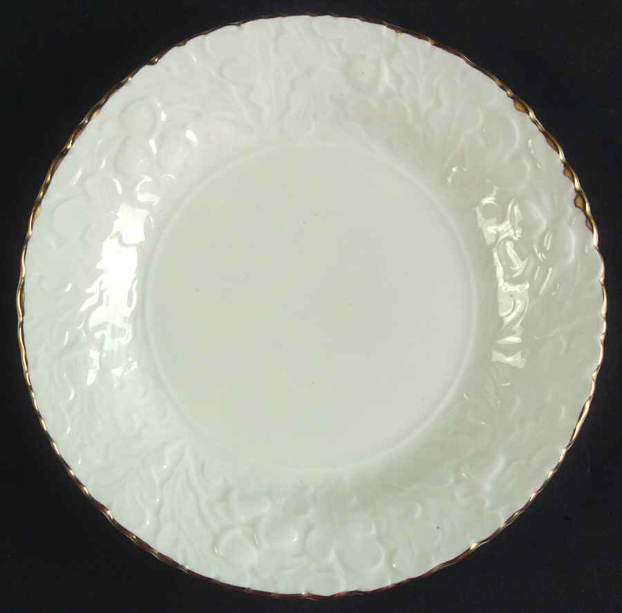 Royal Oak (Gold Trim) Bread & Butter Plate by Rosina-Queens-1