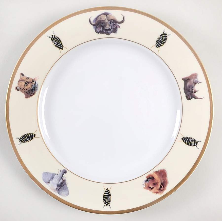 African Big 5 Dinner Plate by Royal Sheffield Porcelain-1