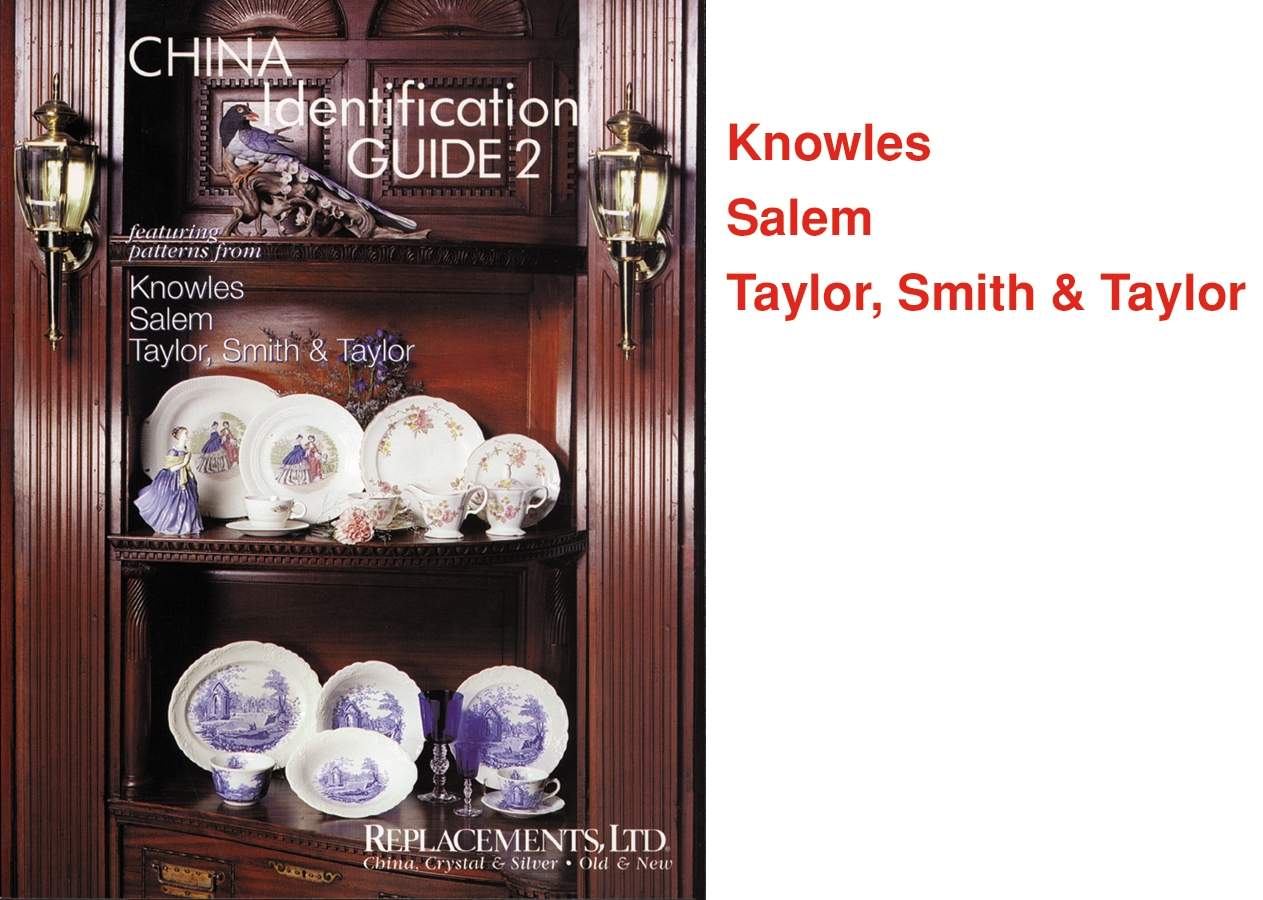 Replacements, Ltd Books China Identification Guide #2 by Replacements Books-1