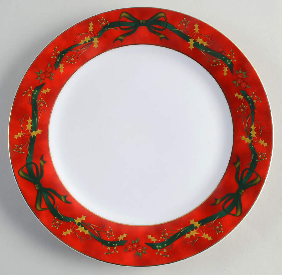 Christmas Berry Red Dinner Plate by Royal Heritage-1