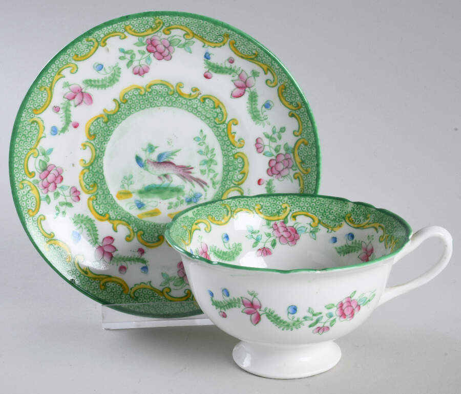 4611 Footed Cup & Saucer Set by Redfern & Drakeford-1