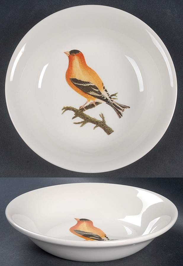 Decoupage Coupe Cereal Bowl by Royal Stafford-1