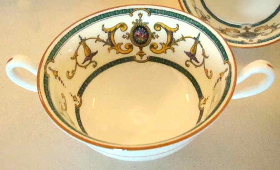 6143 Footed Cream Soup Bowl by Royal Cauldon-1