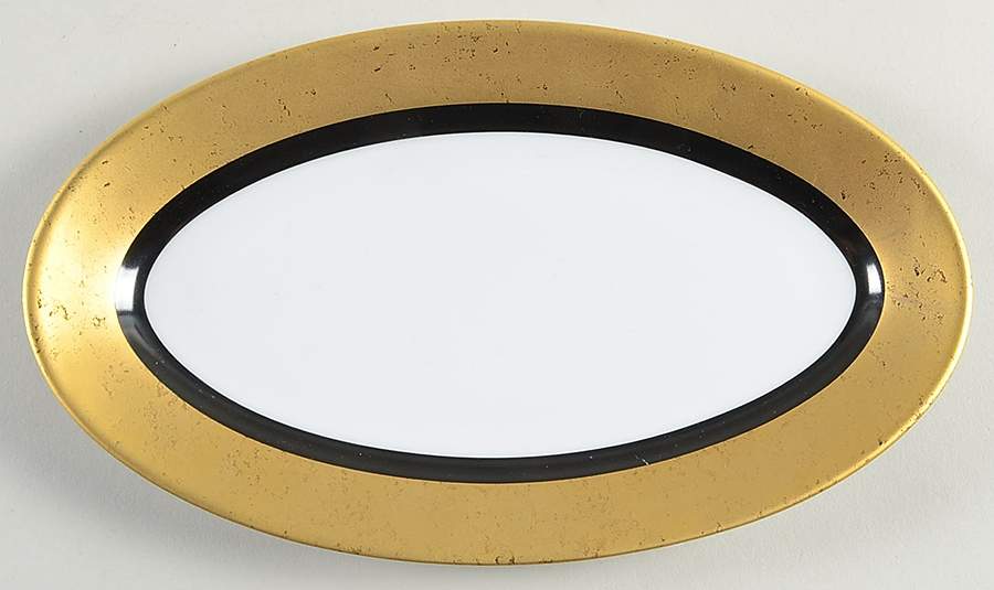 Kin Zakura Relish/Gravy Underplate by Royal Limoges-1