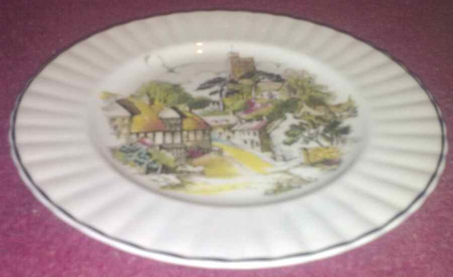 RWD1 Dinner Plate by Rosewood (England)-1