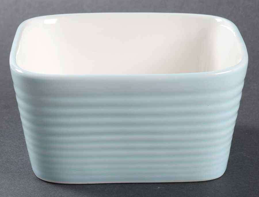 Maze Blue (Light) 5" Square Roaster by Royal Doulton-1