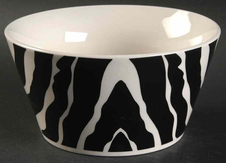 Zebra (Soft Square) Soup/Cereal Bowl by Roscher & Co-1