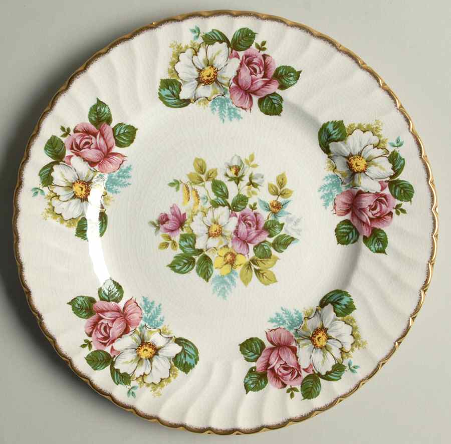 RWO8 Salad Plate by Royal Crown (England)-1