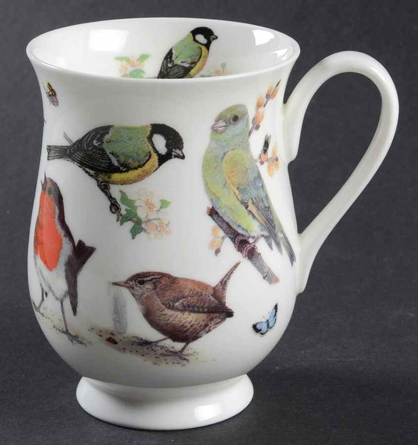 Garden Birds Eleanor Mug by Roy Kirkham-1