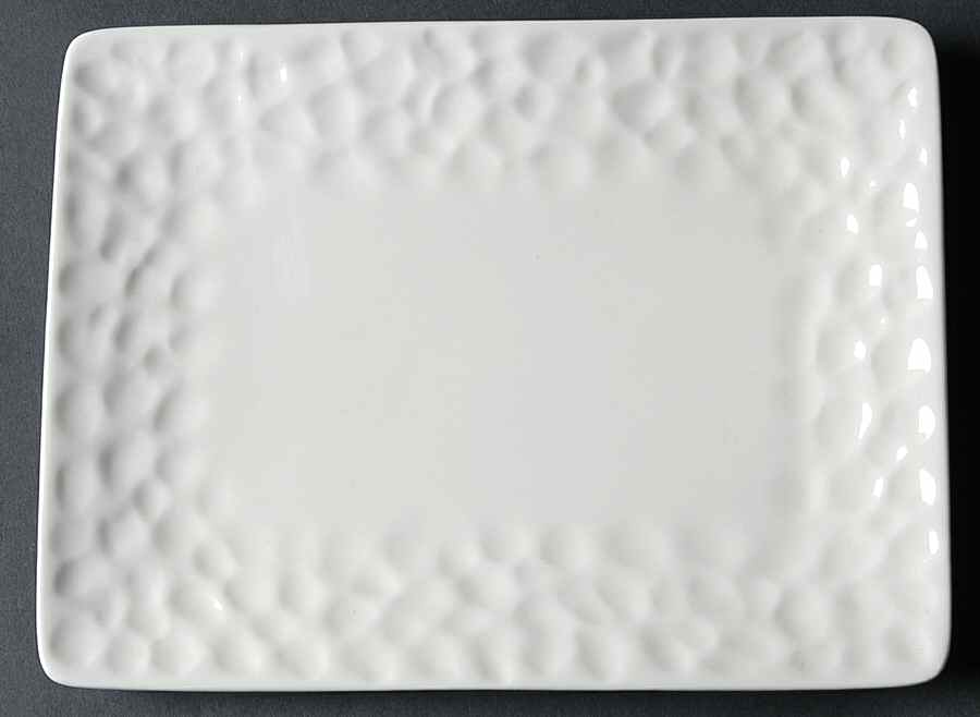 Vanilla Marble Rectangular Salad Plate by Red Vanilla-1