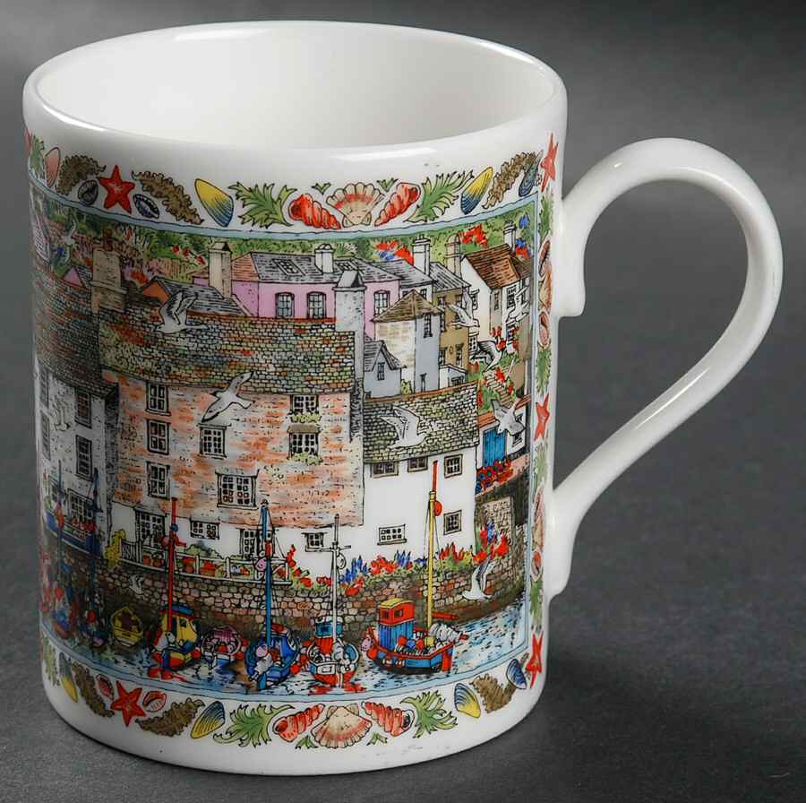 Country Villages Mug by Royal Worcester-1