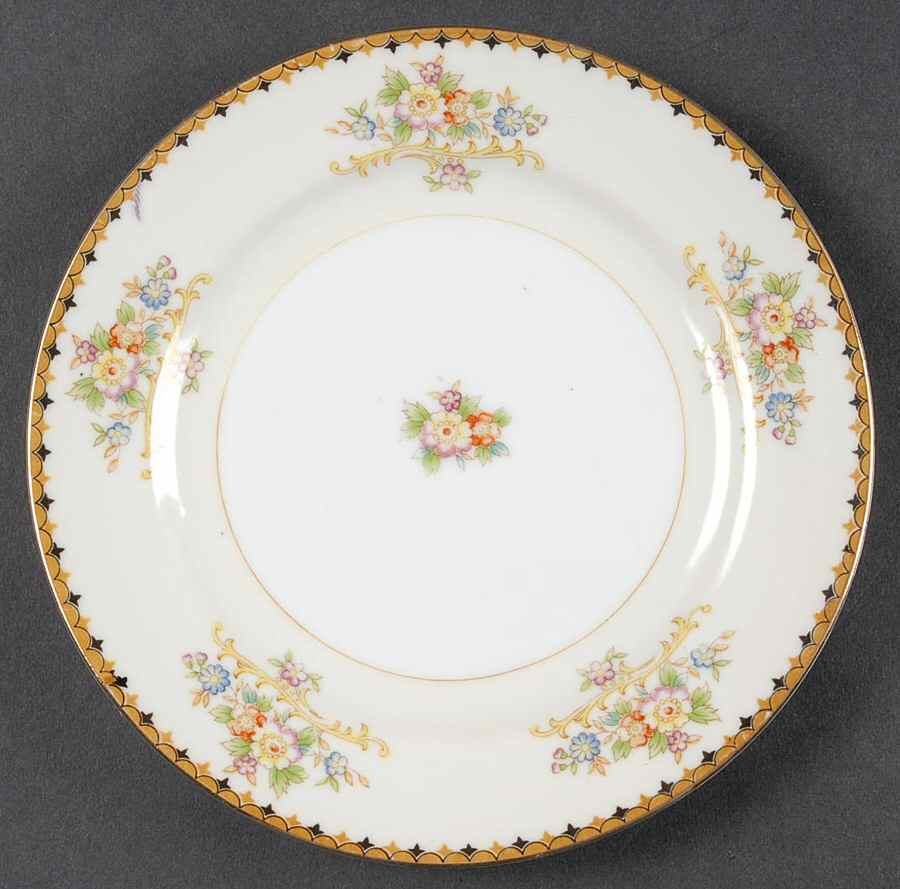Adeline Bread & Butter Plate by Royal China Japan-1