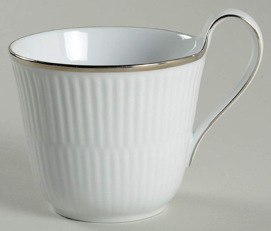 Platinum Flat Cup by Royal Copenhagen-1