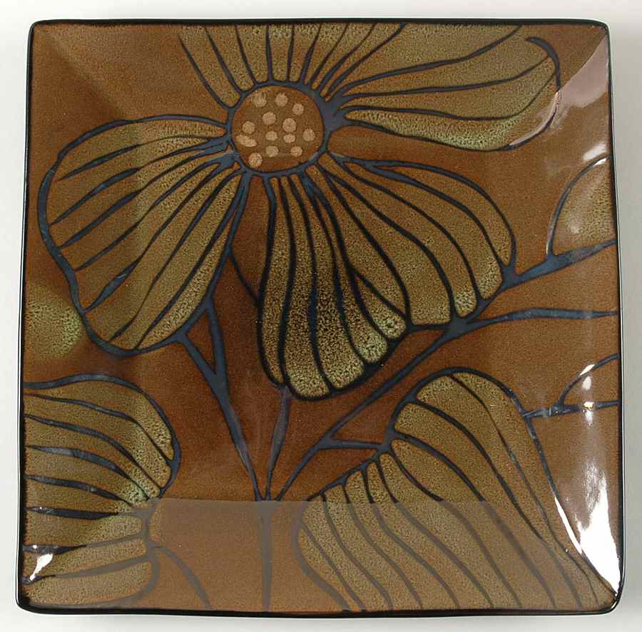 Shana Taupe Dinner Plate by Roscher & Co-1