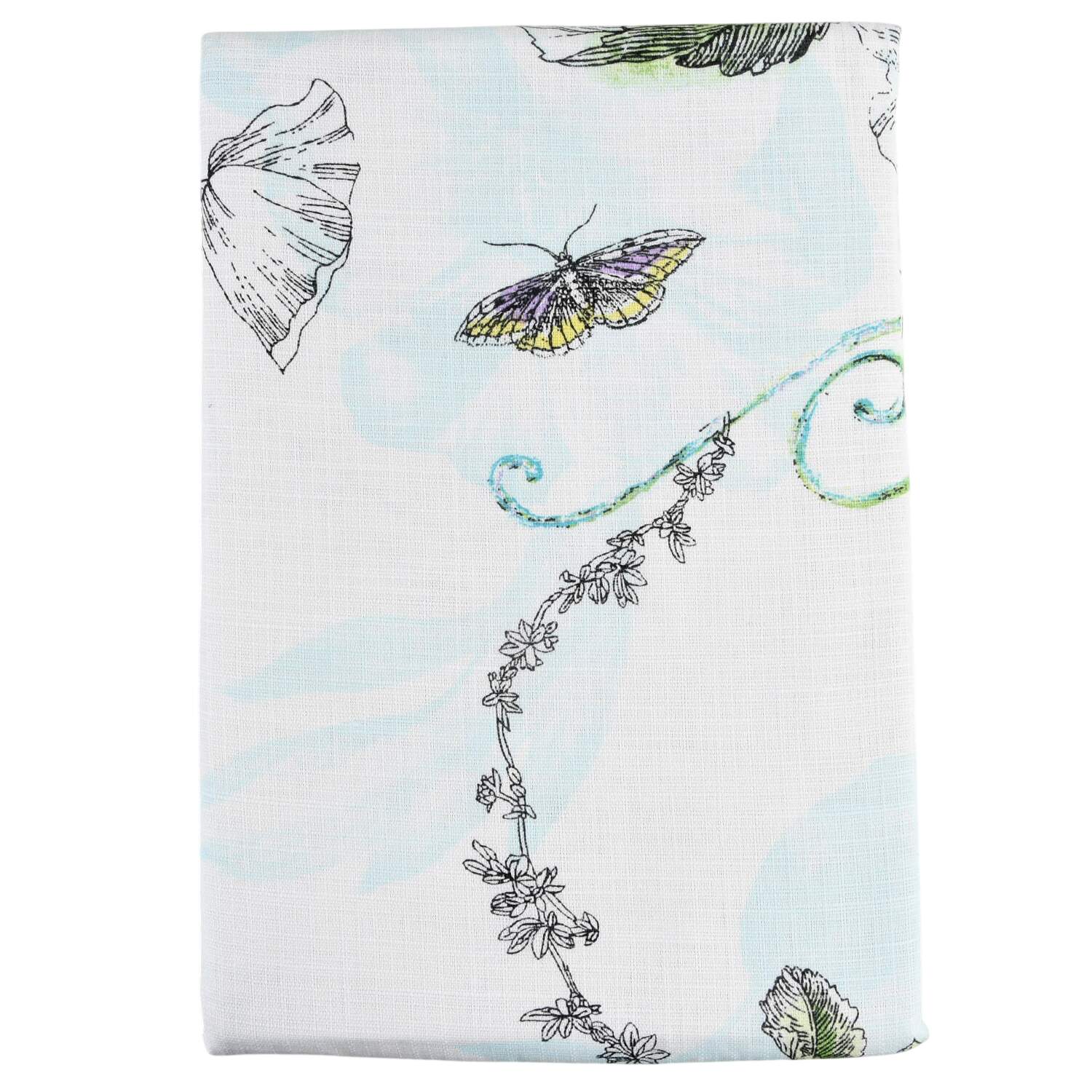 Edie Rose Bloom Collection Rectangular Tablecloth 60" X 102" by Rachel Bilson-1