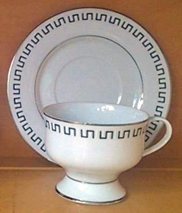 Classic Footed Cup & Saucer Set by Royal Jackson-1