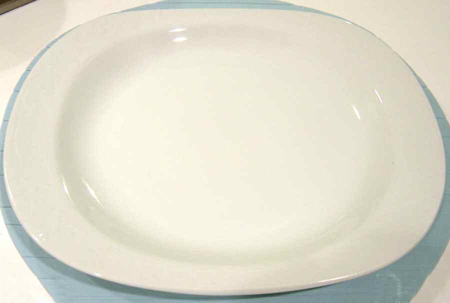 RMK1 12" Oval Serving Platter by Royal Modern (Korea)-1