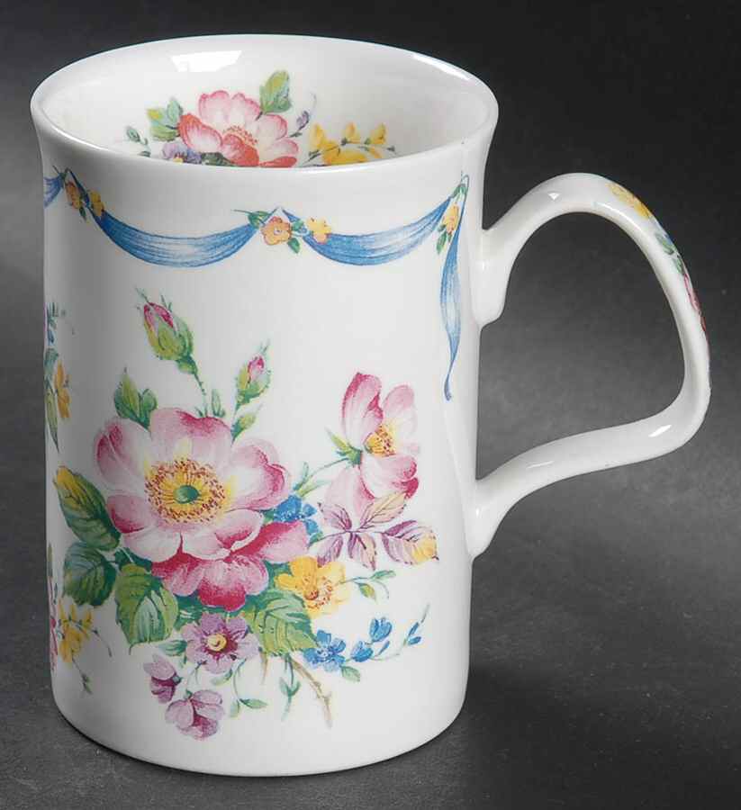 Dresden Sprays Blue Mug by Roy Kirkham-1
