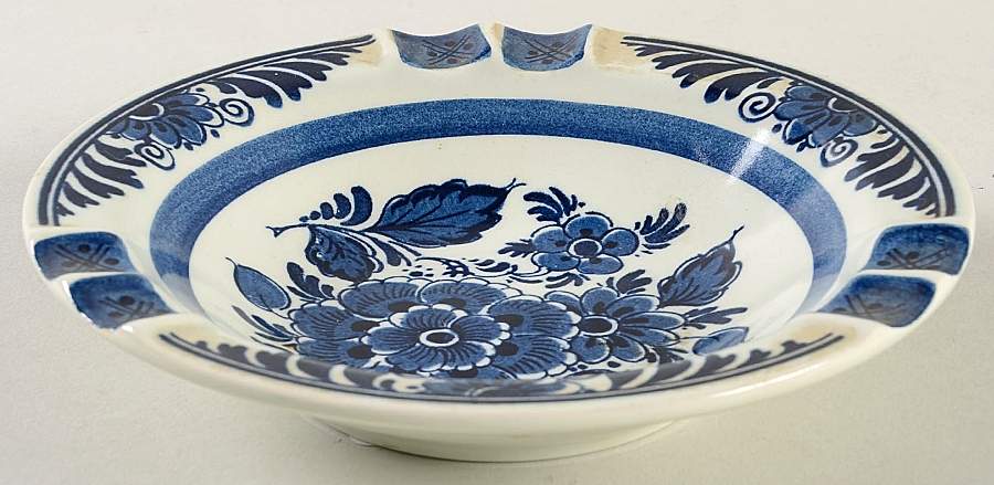 Blauw Delft Small Ashtray by Distel-1