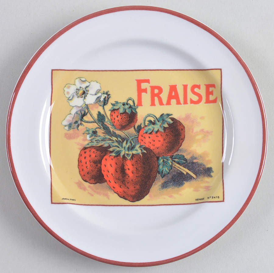 Harvest Market Appetizer Plate by Rosanna-1
