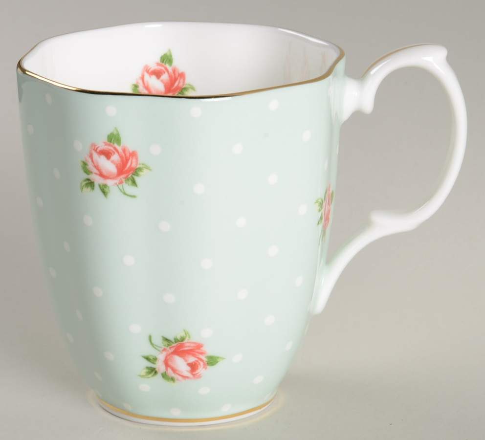 Polka Rose Mug by Royal Albert-1