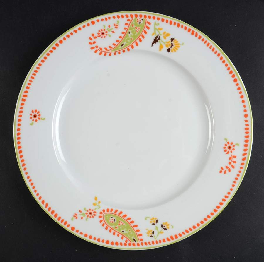 Paisley Dinner Plate by Rachael Ray-1