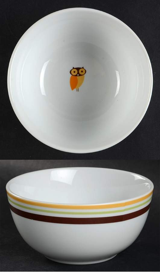 Little Hoot Soup/Cereal Bowl by Rachael Ray-1