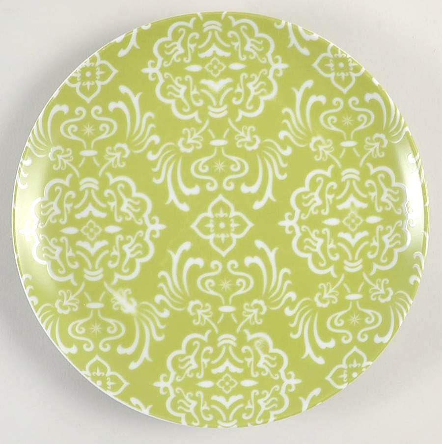 Curly Q Green Salad Plate by Rachael Ray-1