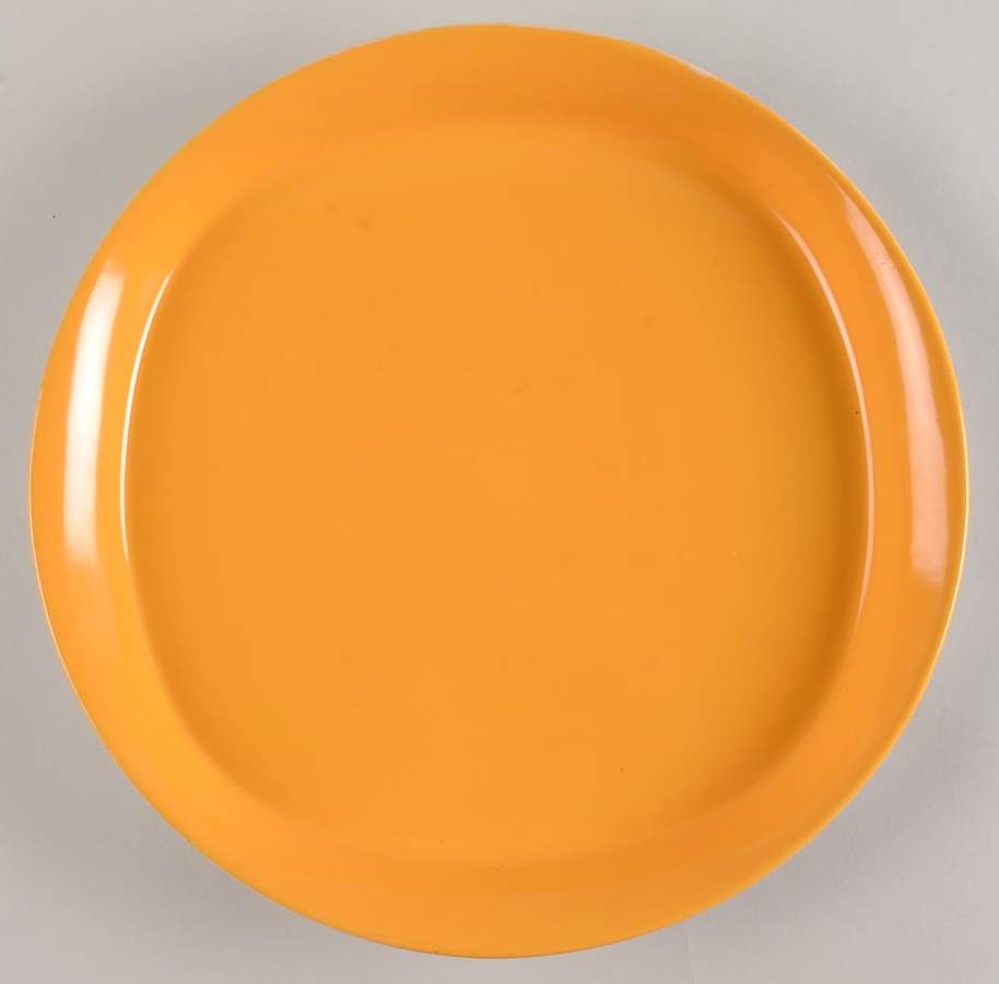 Round and Square Lemon Zest Dinner Plate by Rachael Ray-1