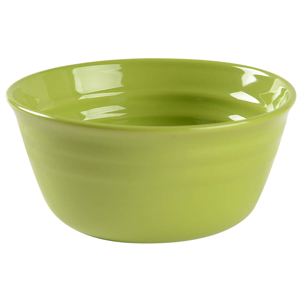 Double Ridge Green Apple Coupe Cereal Bowl by Rachael Ray-1