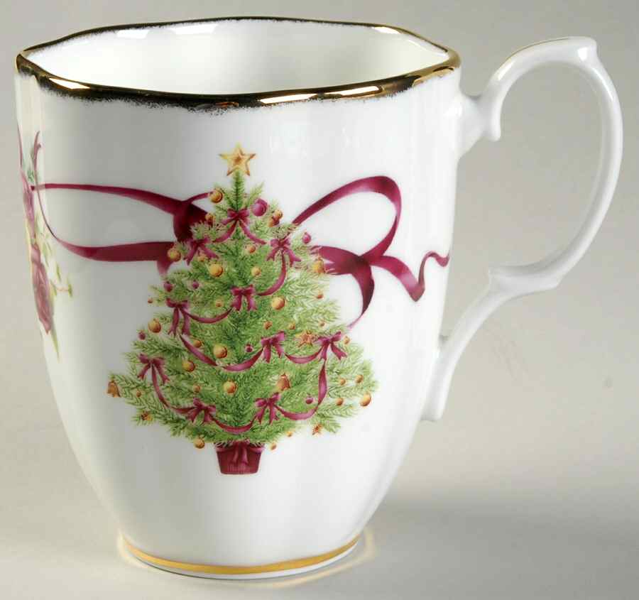 Old Country Roses (Christmas Tree) Mug by Royal Albert-1