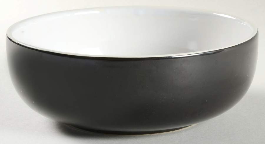 Black Banded Soup/Cereal Bowl by Room Essentials-1