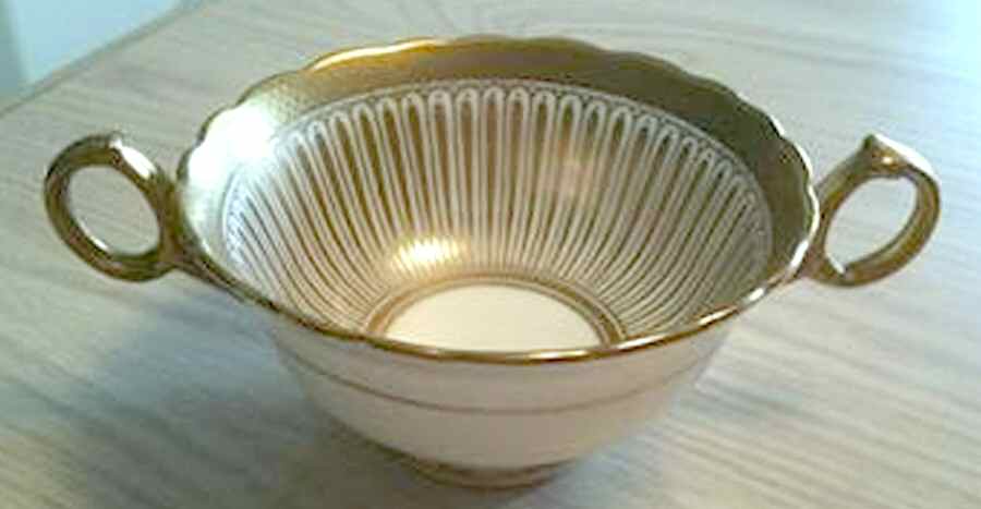 L6029 Flat Cream Soup Bowl by Royal Cauldon-1