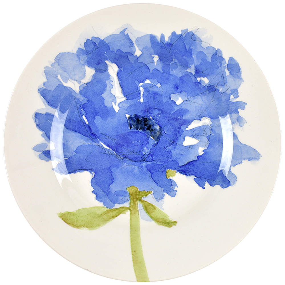 Blue Poppy Salad Plate by Royal Stafford-1