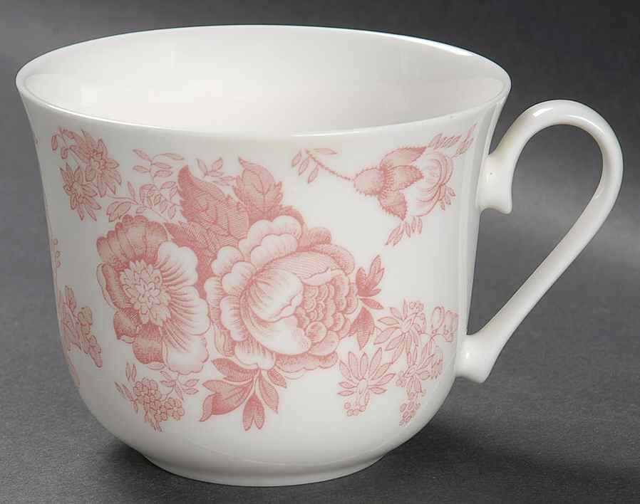 Pink Victoriana Breakfast Cup by Roy Kirkham-1