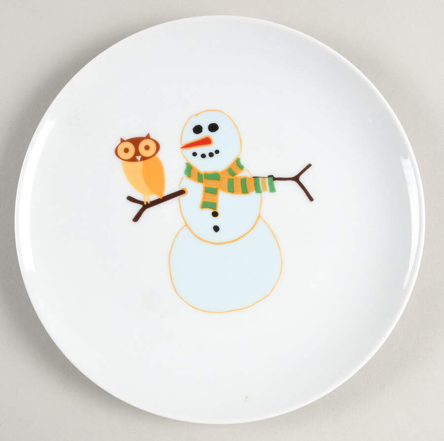 Holiday Hoot Salad Plate by Rachael Ray-1