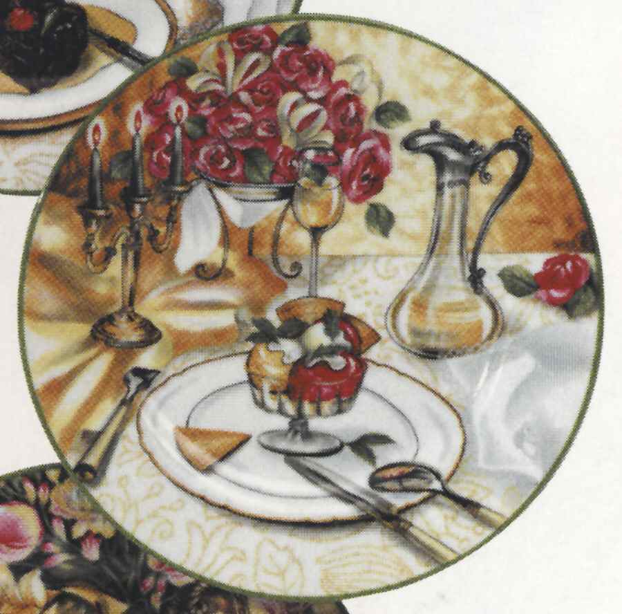 Festive Desserts Dessert/Pie Plate by Rochard-1